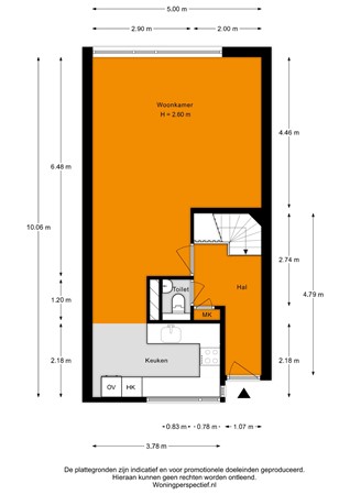 Floorplan - Laan van Ouderzorg 142, 2352 HZ Leiderdorp